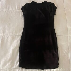 Elegant Black mini tight Dress